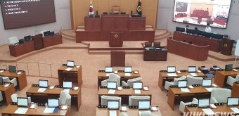 대전시의회, 후반기 의장단 선출 내달 3일 다시 하기로