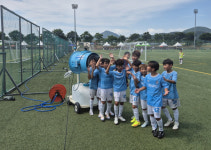 경주시, 화랑대기 전국 유소년 축구대회 폭염 대책 ‘시원하네’