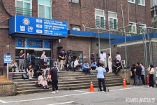 ‘음주운전’ 슈가, 경찰 출석 해프닝…혼란 속 현장