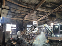 창녕 대합면 공장 화재…한때 대응1단계