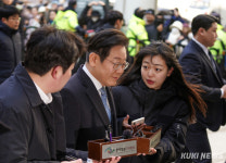 이재명 ‘선거법 2심’ 결심 출석…“상식대로 법원이 가려낼 것”