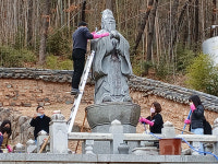 의령교육지원청, 의령향교 춘기석전대제 맞아 대청소