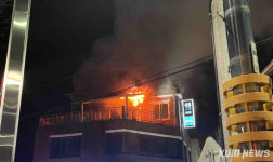 삼척 남양동 주택 화재...20대 여성 팔·다리 화상