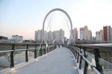 상주시, 랜드마크 ‘북천보행교’ 개통…보행환경 개선