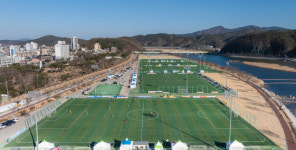 화양읍 합천2리 마을체육시설 | 6월부터 8월까지 매달 합천군에서 전국규모 축구대회 열린다