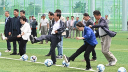 거창군, 제2스포츠타운·제2창포원 파크골프장 동시 준공식