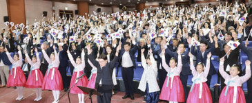 전북자치도, 광복절 80주년 경축식 ‘대한독립만세’ 환희의 함성