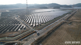 서부발전, 8만1468 메가와트 주민참여형… ‘햇들원 태양광 발전소’ 가동