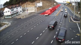 교통혼잡 극심 강릉아산병원사거리, AI 신호주기 자동조정...교통소통 개선