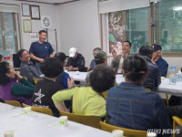 김진태 예비후보, 마을회관 돌며 민심 살피기 행보 이어가