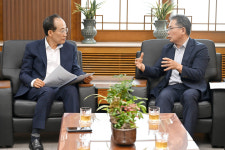 김진열 군수, 추경호 시장 만나 TK신공항 ‘민항 선착수’ 건의