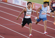 ‘육상 기대주’ 조엘진·비웨사, 100m 나란히 준결선행 [아시안게임]
