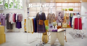 로미스토리, 로드샵· 백화점· 플래그쉽 스토어까지 접수