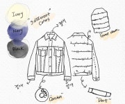 그르르르, 데님 구스 자켓 크라우드 펀딩 지속가능한 친환경 제품