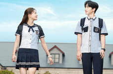 스마트학생복, 김요한 ·조승희 와 하복 화보