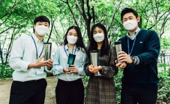 효성티앤씨, 연간 19만개 쓰던 종이컵 안 쓴다