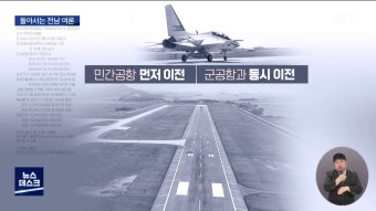 군공항*민간공항 이전, 돌아서는 전남여론