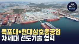 목포대*현대삼호重 차세대 선도기술 협력