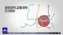 광주 광천권역 대·자·보 교통대책..도시철도·BRT 등 도입