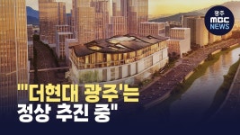 광주시, 더현대 광주는 정상 추진 중