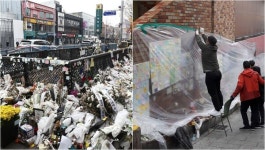 유일하게 남은 이태원 참사 추모공간 : 시민들이 자발적으로 조성한 이태원역 1번 출구 앞, 이 공간은 앞으로 어떻게 될까?