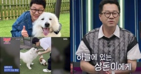 꼭 만나자 19년간 함께 했던 상돈이를 하늘로 떠나보낸 지상렬의 마지막 인사가 내 가슴으로 물결쳐 왔다(강심장)