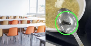 한 대학교 학식에서 유리 조각, 못, 케이블타이, 벌레 등이 잇따라 발견됐는데, 가장 충격적인 건 학교의 대응 방식이다