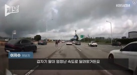 왜 여기서…?! 느닷없이 자유로서 역주행하는 말이 포착됐는데, 이게 무슨 일인가 싶어 두눈 비비고 다시 보게 된다