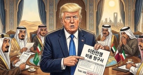 트럼프가 이번엔 이란전쟁 비용을 아랍국에게 떠넘기려 한다 : 지켜주기는커녕 청구서까지