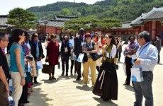 수원화성과 화성행궁 세계 교육리더 방문