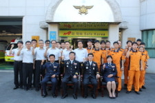 구리소방서, 강태석 경기도재난안전본부장 방문