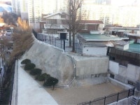 성동구, 금호역 주변 급경사지 보수보강 완료
