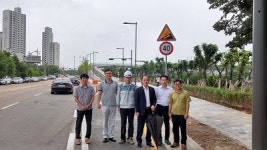 성준모 안산시의장, 4일 개통 샛뿔고가도로 현장 점검