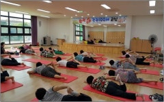 철원군, 서면건강생활지원센터 건강100세 교실 인기