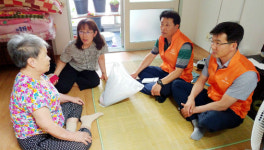 한화토탈 자원봉사단, 몸소 이웃사람 실천 앞장서