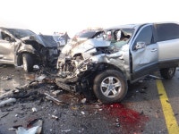 영주시 이산면 신암리 10중 추돌사고 발생