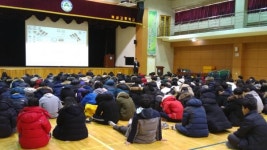 장세학 칠곡군의회 의원, 북삼고등학교 특강