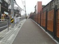 마포구, 동도중학교 주변 통학로 확장공사 완료