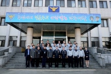 경기남부지방경찰청장, 경기도 광주경찰서 방문