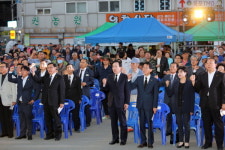 목포역 광장 5.18 표지석 제막식 개최