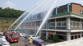 화성시 맑은물사업소, 화성소방서와 합동 소방훈련 진행