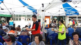 인천서구자원봉사센터, 참 좋은 사랑의 밥차 무료급식 운영