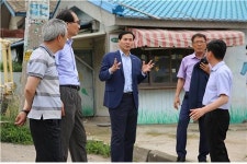 황효진 인천도시공사 사장, 십정2·송림초교 사업현장 점검 나서