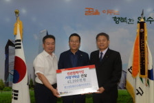 렛츠런 문화공감센터, 인천 연수구에 4220만원 기금 기탁