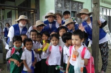 [대한민국이 좋다] 삼성물산, 미얀마 초등학교 시설 보수 활동