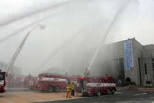 동두시천, 다중이용시설 대형화재 진압 훈련 실시