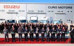 큐로모터스, 이스즈 종합 출고센터 개소