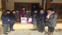 영암군청 목화회, 관내 소외계층 나눔행사 진행