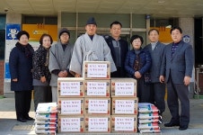 보현성지 보현사, 어려운 이웃돕기 성품 기탁