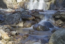 [포토뉴스] 의왕시, 봄을 알리는 백운산 계곡 물줄기